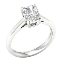 Load image into Gallery viewer, 1.5 ctw Radiant cut Solitaire Ring