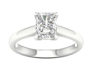 1.5 ctw Radiant cut Solitaire Ring