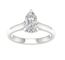 Load image into Gallery viewer, 1.5 ctw Pear Solitaire Engagement Ring