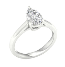 Load image into Gallery viewer, 1.5 ctw Pear Solitaire Engagement Ring
