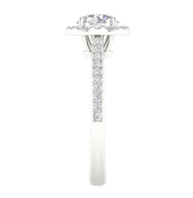 Load image into Gallery viewer, 1.75 ctw Round Brilliant Halo Engagement Ring