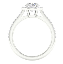Load image into Gallery viewer, 1.75 ctw Round Brilliant Halo Engagement Ring