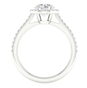 1.75 ctw Round Brilliant Halo Engagement Ring