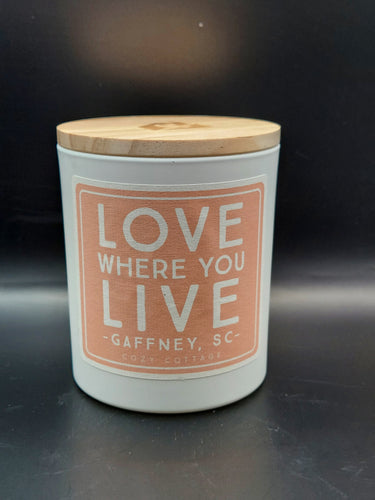 Love Where You Live Candle