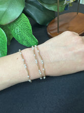 Load image into Gallery viewer, Hope Pearl Pattern 3mm Bead Bracelet