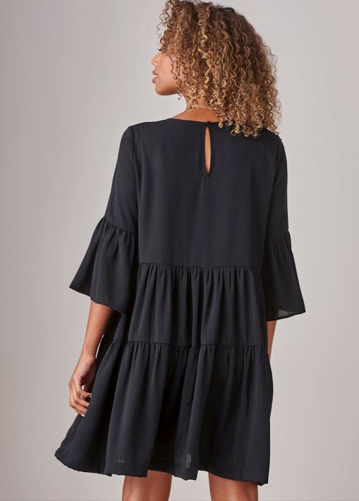 Baby Doll Dress- Black – Hartzog Gifts & Fine Jewelers