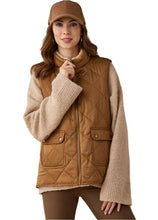 Load image into Gallery viewer, Donna Reversible Vest-Gold