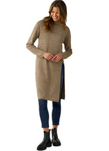 Load image into Gallery viewer, Naomi Knit Long Tunic- Heather Brown