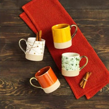Load image into Gallery viewer, Gold Handle Coffee Mug, Asst. 3