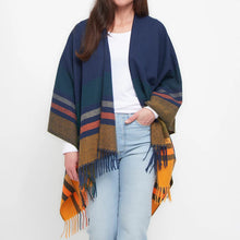 Load image into Gallery viewer, Sidney Fringe Wrap with Loop
