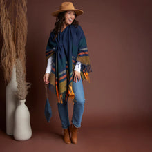 Load image into Gallery viewer, Sidney Fringe Wrap with Loop