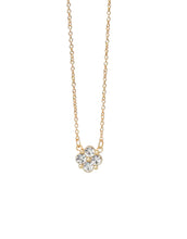 Load image into Gallery viewer, Sea La Vie Blessed Crystal Clover Necklace