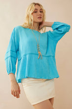 Load image into Gallery viewer, Avery Gathered Waist Top