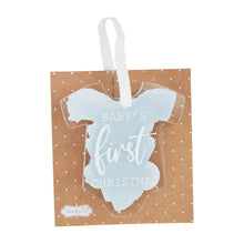 Load image into Gallery viewer, Baby's First Christmas Ornament, 2 Asst
