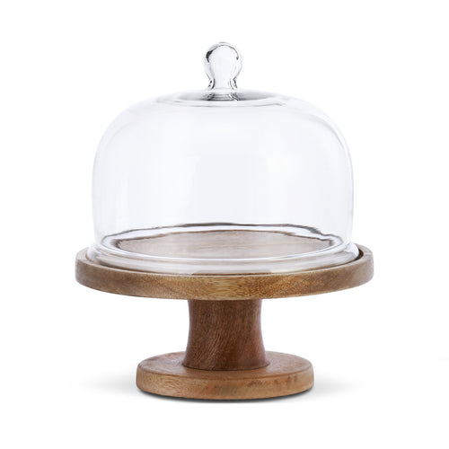 Cake Stand with Glass Cover