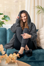 Load image into Gallery viewer, Comfort Zone Cardigan- Charcoal
