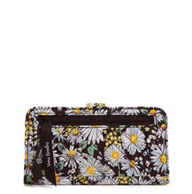 Load image into Gallery viewer, Daisies White RFID Finley Wallet