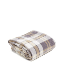 Load image into Gallery viewer, Fireplace Plaid Neutral Plush Throw Blanket