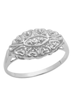 Load image into Gallery viewer, Sterling Silver Princess Ring