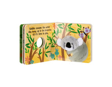 Load image into Gallery viewer, Kuddles Koala Finger Puppet Book