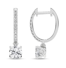 Load image into Gallery viewer, Oval Drop Earrings