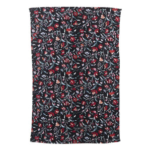Perennials Noir Plush Throw Blanket