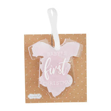 Load image into Gallery viewer, Baby's First Christmas Ornament, 2 Asst