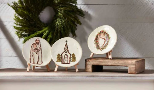 Holiday Plate Stand
