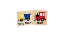 Load image into Gallery viewer, Wooden Transportation Book