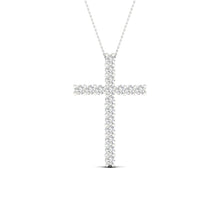 Load image into Gallery viewer, Cross Pendant 1.00 carat