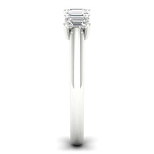Load image into Gallery viewer, Emerald Cut 5-Stone Band