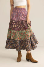 Load image into Gallery viewer, Kismet Patchplay Skirt in Mix-Match Print