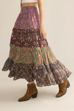Load image into Gallery viewer, Kismet Patchplay Skirt in Mix-Match Print