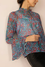 Load image into Gallery viewer, Rosette Reverie Top - Blue