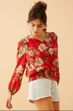 Load image into Gallery viewer, Rylee River Peplum Top