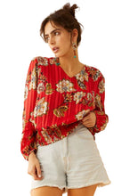Load image into Gallery viewer, Rylee River Peplum Top