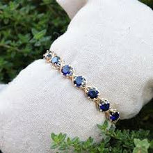 Load image into Gallery viewer, Dawn Clear or Sapphire Bracelet