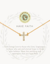 Load image into Gallery viewer, Sea La Vie Have Faith Necklace