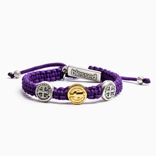 Load image into Gallery viewer, Benedictine Blessing Bracelet for Kids, Asst.