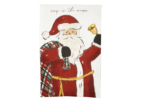 Printed Santa Towels