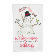 Load image into Gallery viewer, Bartender Christmas Towel, Asst. 4