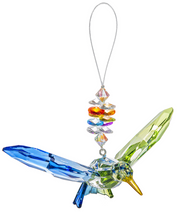 Load image into Gallery viewer, Rainbow Hummingbird Pendant