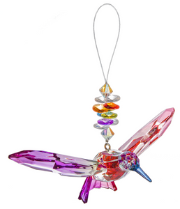 Rainbow Hummingbird Pendant
