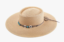 Load image into Gallery viewer, Brianna Wide Brim Boater Hat, Asst.