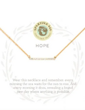 Load image into Gallery viewer, Sea La Vie Hope Necklace