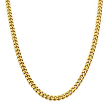 Load image into Gallery viewer, 6mm 18K Gold IP Miami Cuban Chain Necklace