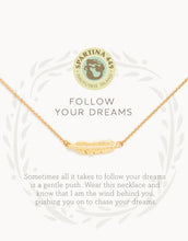 Load image into Gallery viewer, Sea La Vie Follow Your Dreams Necklace