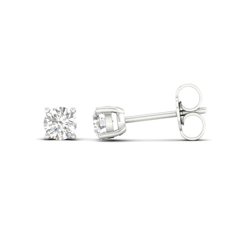 1/2 ctw Round Solitaire Earrings Studs