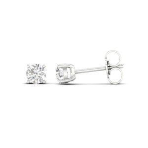 1/2 ctw Round Solitaire Earrings Studs
