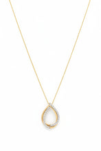 Load image into Gallery viewer, Diamond Teardrop Necklace